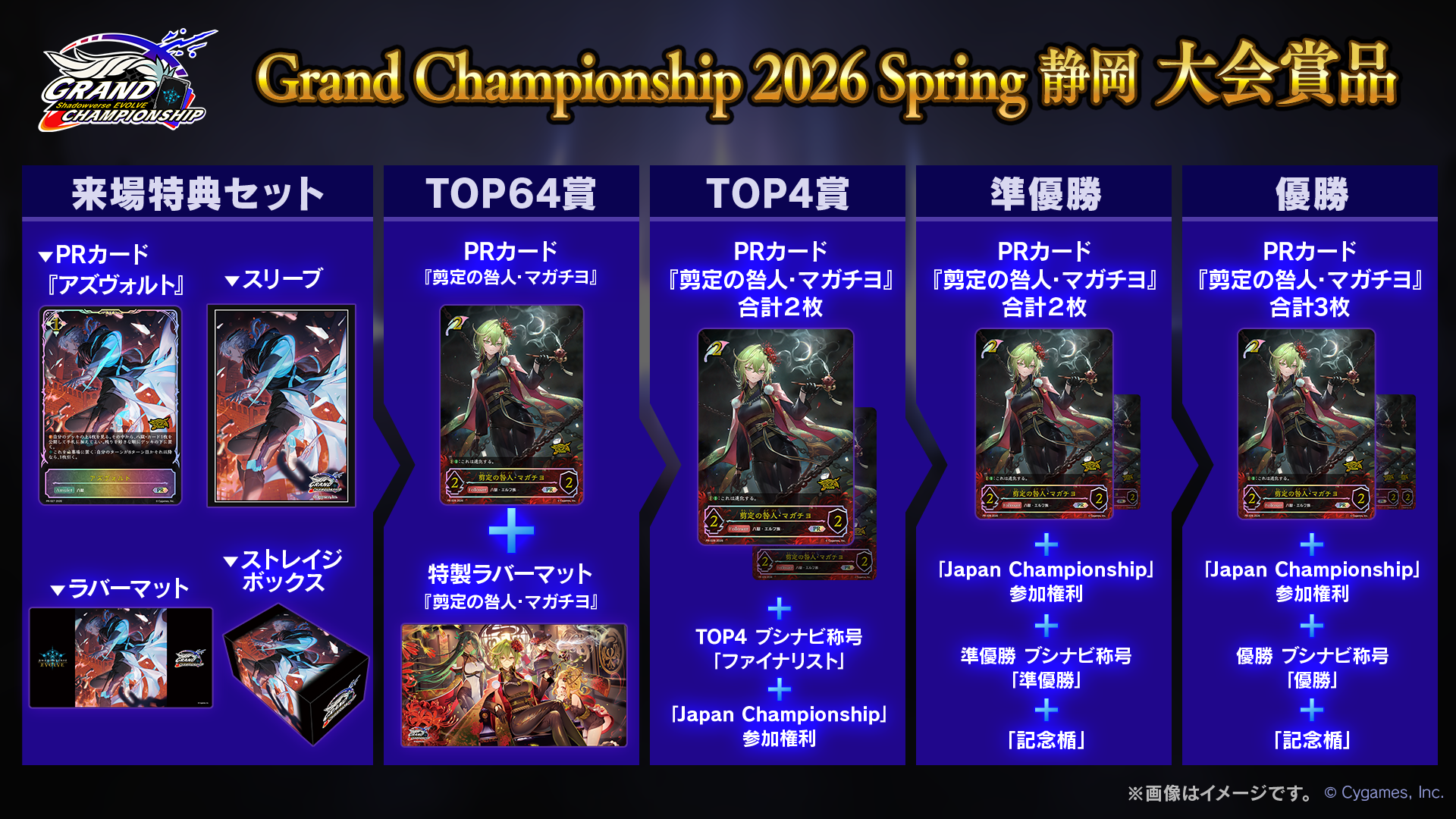 Shadowverse EVOLVE Grand Championship 2026 Spring 静岡｜トレカ専門