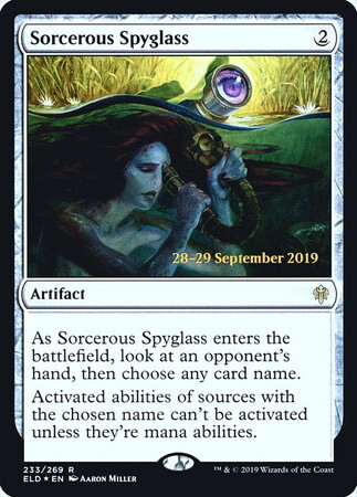 (ELD)Sorcerous Spyglass(日付入)(F)/魔術遠眼鏡