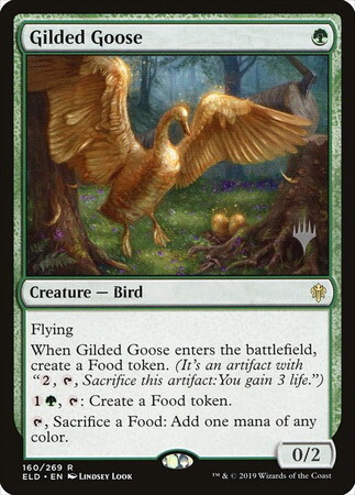 (ELD)Gilded Goose(プロモP)(F)/金のガチョウ