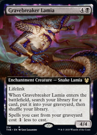 (THB)Gravebreaker Lamia(拡張枠)/墓破りのラミア