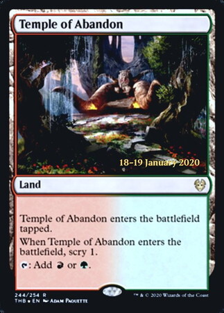 (THB)Temple of Abandon(日付入)(F)/奔放の神殿