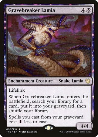 (THB)Gravebreaker Lamia(プロモP)/墓破りのラミア