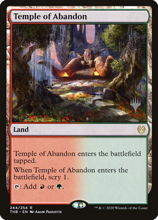 (THB)Temple of Abandon(プロモP)(F)/奔放の神殿