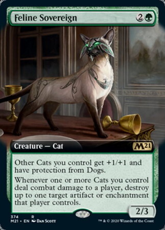 (M21)Feline Sovereign(拡張枠)(F)/猫の君主
