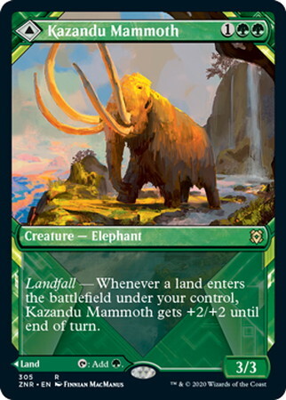 (ZNR)Kazandu Mammoth(ショーケース)/カザンドゥのマンモス