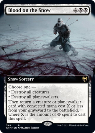 (KHM)Blood on the Snow(拡張枠)(F)/雪上の血痕