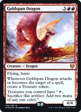 (KHM)Goldspan Dragon(日付入)(F)/黄金架のドラゴン