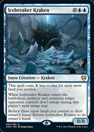 (KHM)Icebreaker Kraken(プロモP)/氷砕きのクラーケン