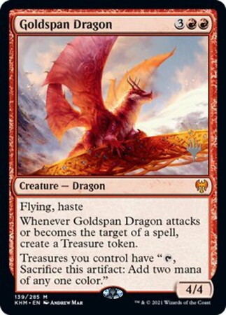 (KHM)Goldspan Dragon(プロモP)/黄金架のドラゴン