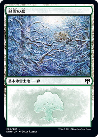 (KHM)冠雪の森(285)(F)/SNOW-COVERED FOREST