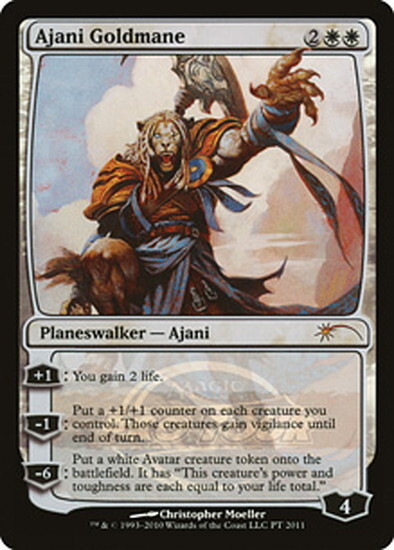 (PRO)Ajani Goldmane(DCI)(PT)(F)/黄金のたてがみのアジャニ