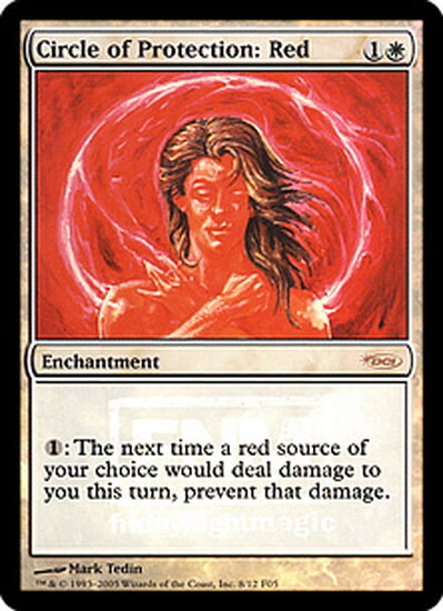 (FNM)Circle of Protection: Red(DCI)(F)/赤の防御円
