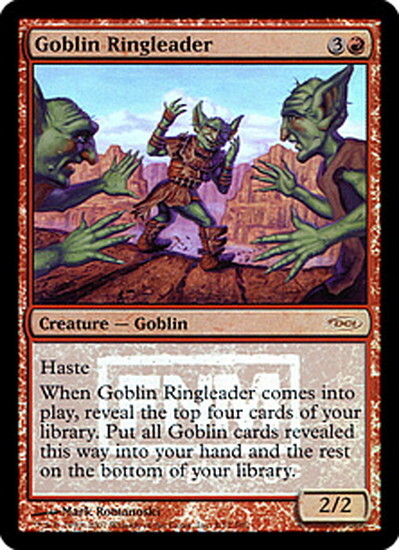 (FNM)Goblin Ringleader(DCI)(F)/ゴブリンの首謀者
