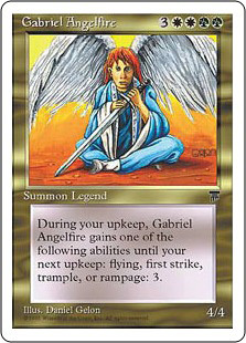 (CHR)Gabriel Angelfire(白枠)/天使の炎ガブリエル