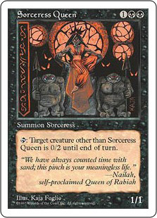 (5ED)Sorceress Queen(97年)/魔術師の女王