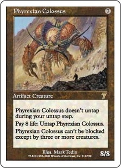 (7ED)Phyrexian Colossus(F)/ファイレクシアの巨像