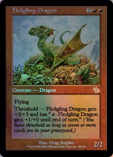(JUD)Fledgling Dragon(F)/巣立つドラゴン