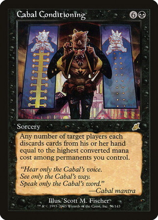 (SCG)Cabal Conditioning(F)/陰謀団式処置