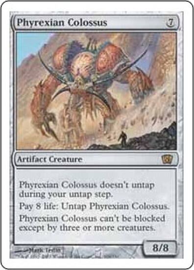 (8ED)Phyrexian Colossus(F)/ファイレクシアの巨像