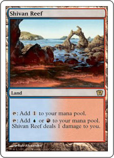 (9ED)Shivan Reef/シヴの浅瀬