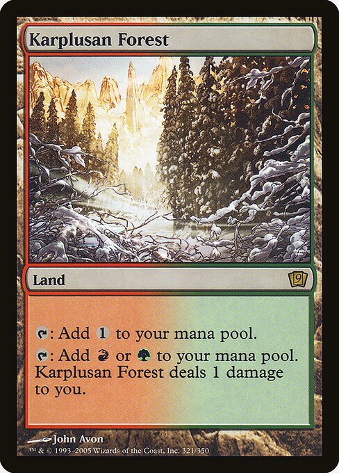 (9ED)Karplusan Forest(F)/カープルーザンの森