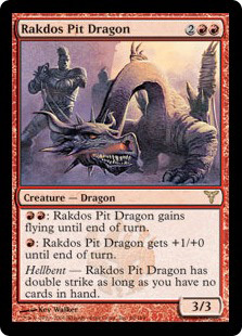 (DIS)Rakdos Pit Dragon/ラクドスの地獄ドラゴン