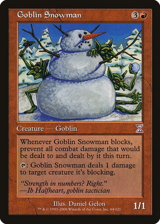 (TSB)Goblin Snowman(F)/ゴブリンの雪だるま