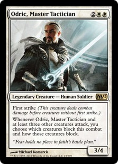 (M13)Odric Master Tactician/熟練の戦術家、オドリック