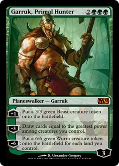(M13)Garruk Primal Hunter/原初の狩人、ガラク