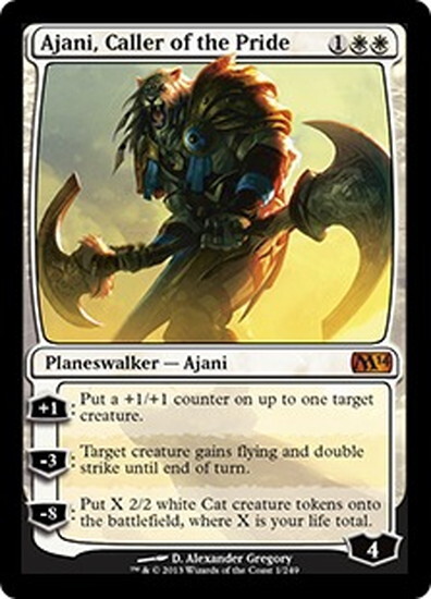 (M14)Ajani Caller of the Pride(F)/群れの統率者アジャニ