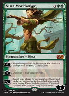 (M15)Nissa Worldwaker/世界を目覚めさせる者、ニッサ