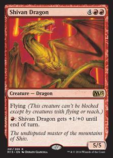 (M15)Shivan Dragon/シヴ山のドラゴン