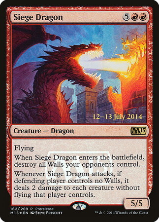 (M15)Siege Dragon(日付入)(F)/包囲ドラゴン