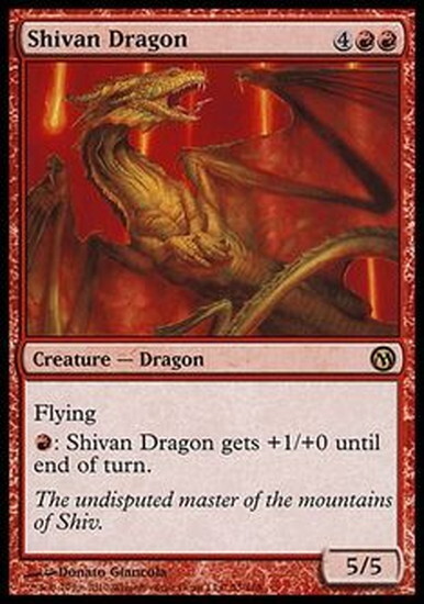 (DPA)Shivan Dragon/シヴ山のドラゴン
