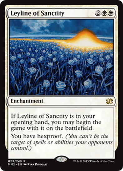 (MM2)Leyline of Sanctity(F)/神聖の力線