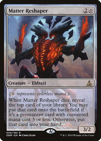 (OGW)Matter Reshaper(F)/作り変えるもの