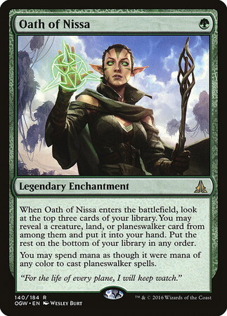 (OGW)Oath of Nissa(F)/ニッサの誓い