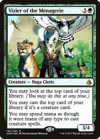 (AKH)Vizier of the Menagerie(日付入)(F)/生類の侍臣