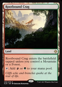 (XLN)Rootbound Crag/根縛りの岩山