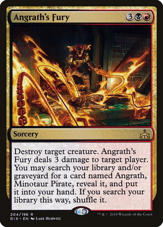 (RIX)Angrath's Fury/アングラスの憤怒