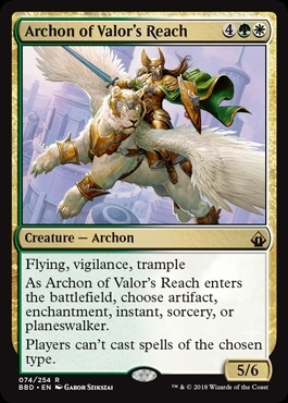 (BBD)Archon of Valor's Reach(F)/武勇の場の執政官
