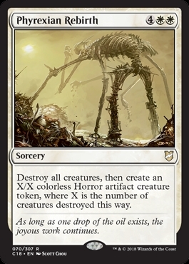 (C18)Phyrexian Rebirth/ファイレクシアの再誕