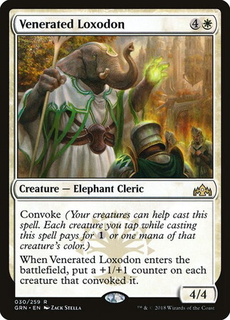 (GRN)Venerated Loxodon(F)/敬慕されるロクソドン