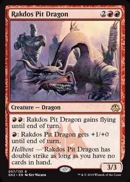 (GK2)Rakdos Pit Dragon/ラクドスの地獄ドラゴン