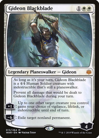 (WAR)Gideon Blackblade/黒き剣のギデオン