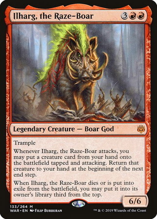 (WAR)Ilharg the Raze-Boar(F)/猪の祟神、イルハグ