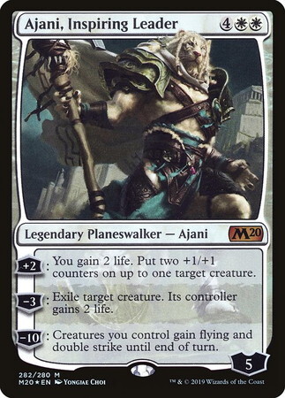 (M20)Ajani Inspiring Leader(F)/鼓舞する指導者、アジャニ