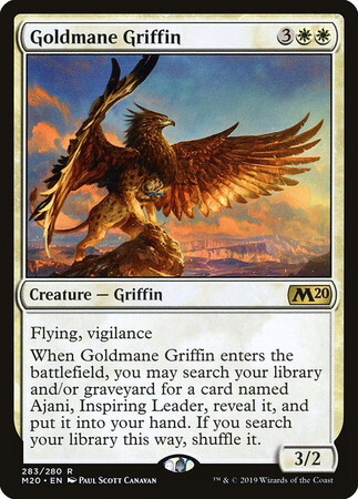 (M20)Goldmane Griffin/黄金のたてがみのグリフィン