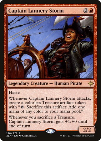 (XLN)Captain Lannery Storm(プロモP)(F)/風雲船長ラネリー