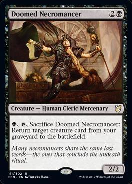 (C19)Doomed Necromancer/宿命のネクロマンサー